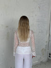 Maddy bluse i blonde - Hvid