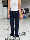 Oversized stjerne jeans - Hvide stjerner