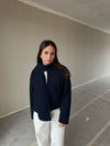 Baraba scarf jakke - Navy