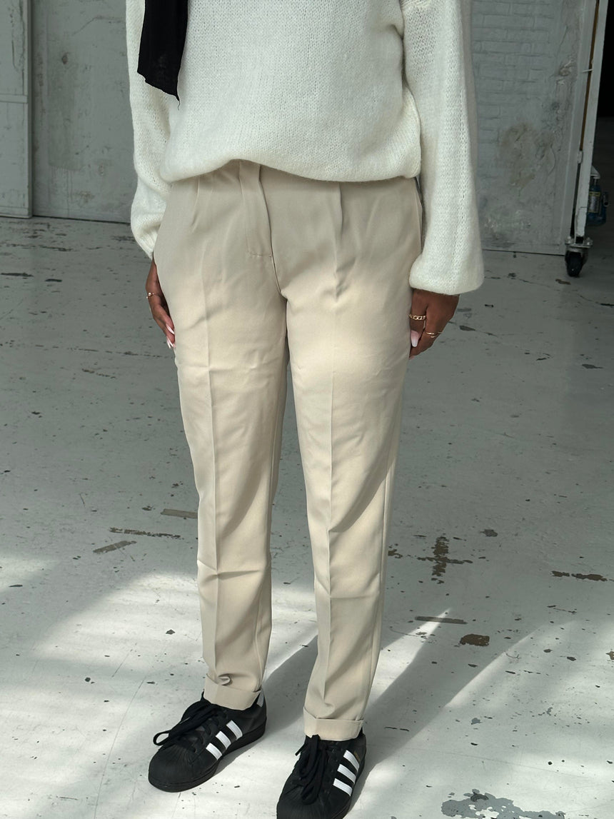 Marta bukser lys beige