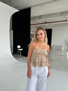 Ayia nederdel/top - Beige