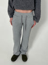 Idalina low waist sweatpants - grå