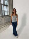 Siski oversized jeans - Mørk denim
