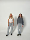 Idalina low waist sweatpants - grå