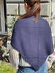 Maisa triangle tørklæde - Navy