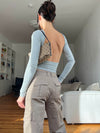 Riri cargo bukser - brun