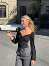 Harlow bluse - sort