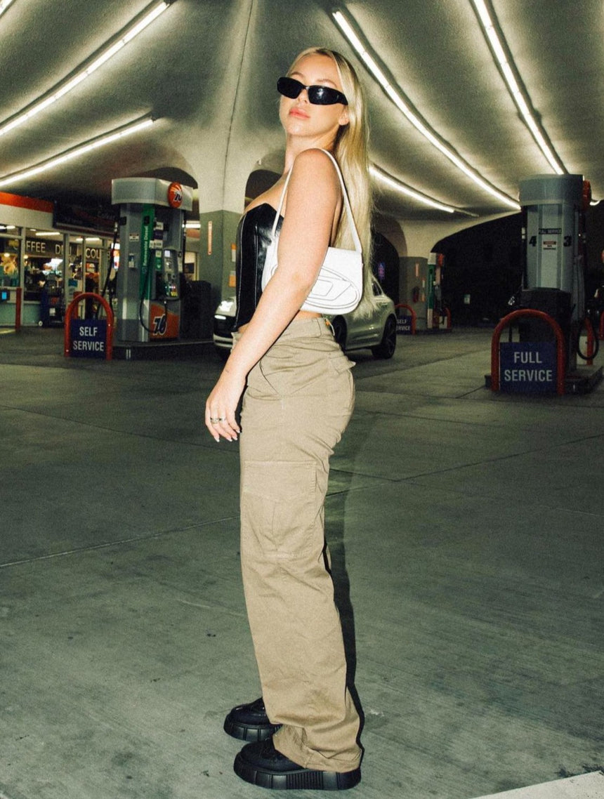 Riri cargo bukser - brun