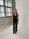 Amabel blonde top - Sort