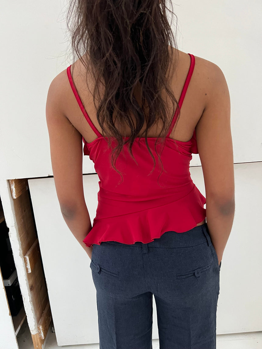 Dalcon Asymmetrisk top - Rød