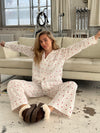 Ane pyjamas skjorte med hjerter