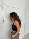Ellinor top - Sort