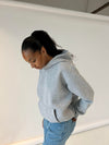 Anelise hoodie - Grå melange