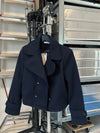 Maxima kort frakke - Navy