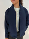 Baraba scarf jakke - Navy