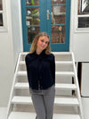 Anna olympia kort trenchcoat - navy