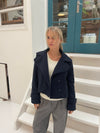 Maxima kort frakke - Navy