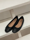 Marigot ballerina sko - sort glimmer
