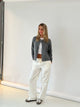 Thora straight bukser - off white