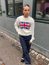 UK flag strik - Hvid