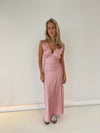Marielle kjole med muslinge print