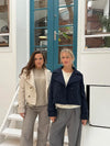 Maxima kort frakke - Beige