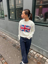 UK flag strik - Hvid