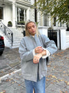 Ashlyn bomber jakke - Grå