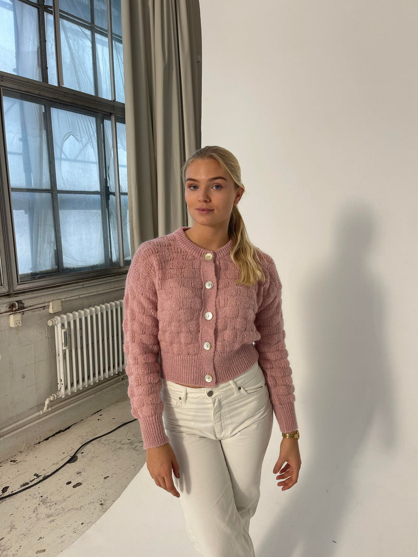 Claudette Cardigan - Lyserød