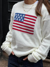 US flag strik - Hvid