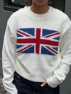 UK flag strik - Hvid