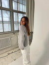 Julieta one botton cardigan - Grå
