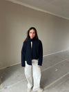 Baraba scarf jakke - Navy