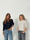 Cilla strikket cardigan - Navy