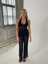 Amabel blonde top - Sort