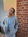 Ashlyn bomber jakke - Grå