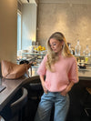 Elise t-shirt strik - Lyserød