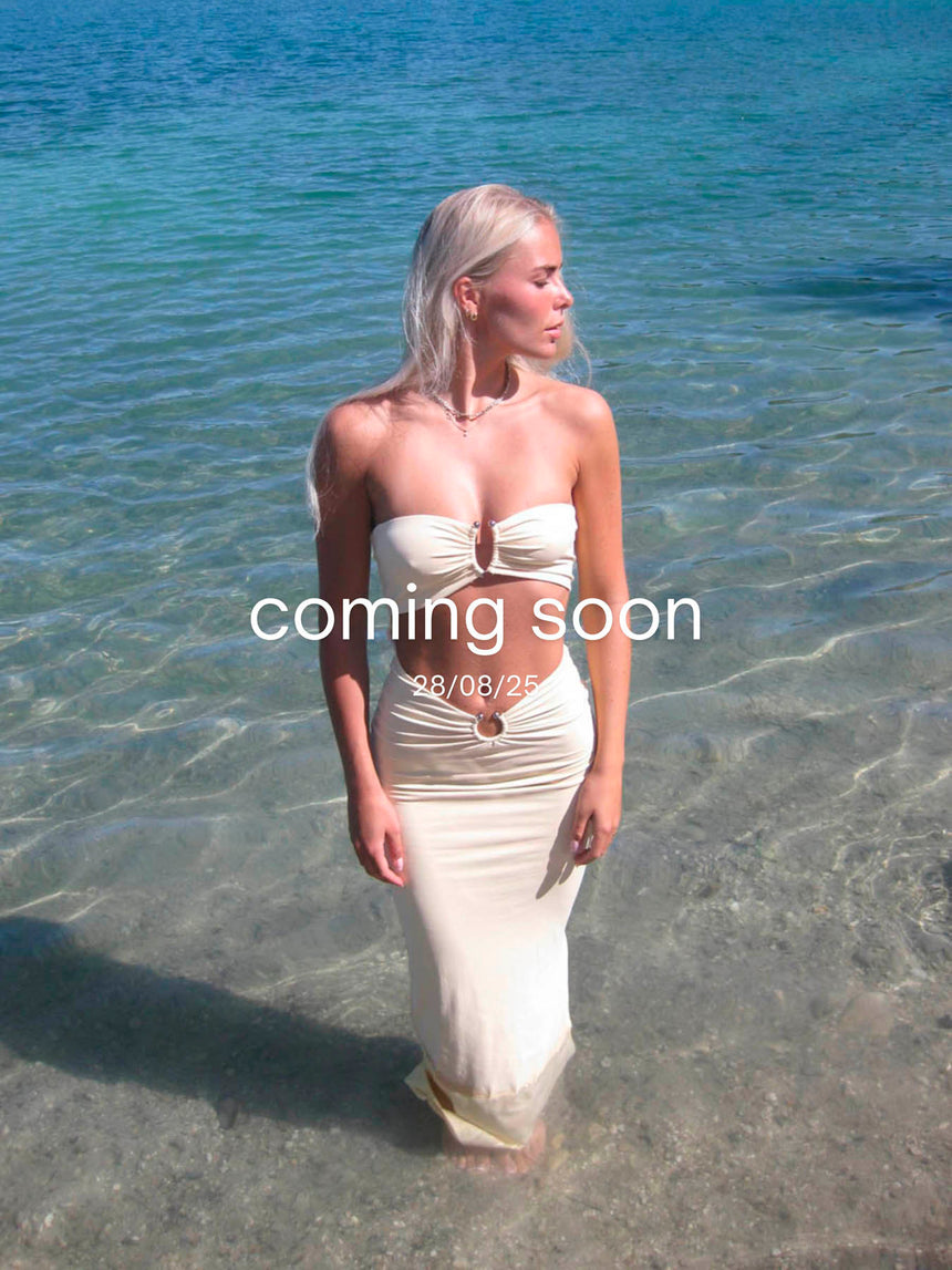 Ania maxi kjole - Gul