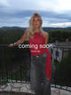 Orlane one shoulder top med zebra print - Rød