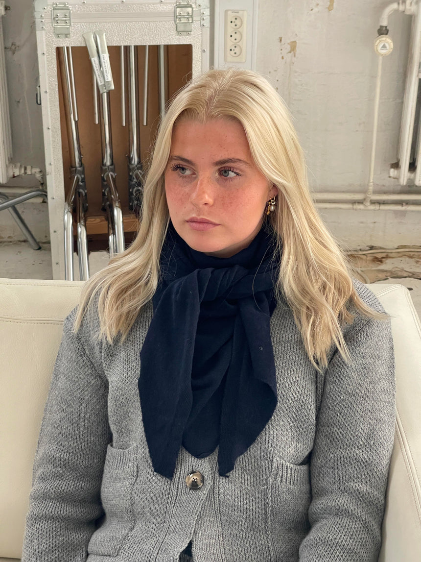 Katniss tørklæde - Navy