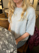 Elise t-shirt strik - Grå