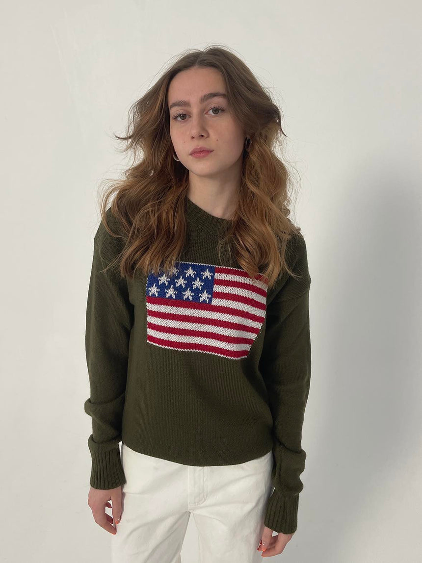 US flag strik - Kaki
