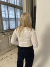 Ophelie bluse med mønster - Hvid