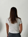 "Italy" baby tee - Hvid