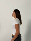 "I love Copenhagen" baby tee - Hvid