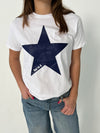 "Star" oversized tee - Hvid