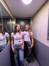 "Car" baby tee - Hvid