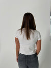 "Empire New york" baby tee - Hvid