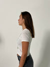 "Empire New york" baby tee - Hvid