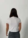 "I love Copenhagen" baby tee - Hvid